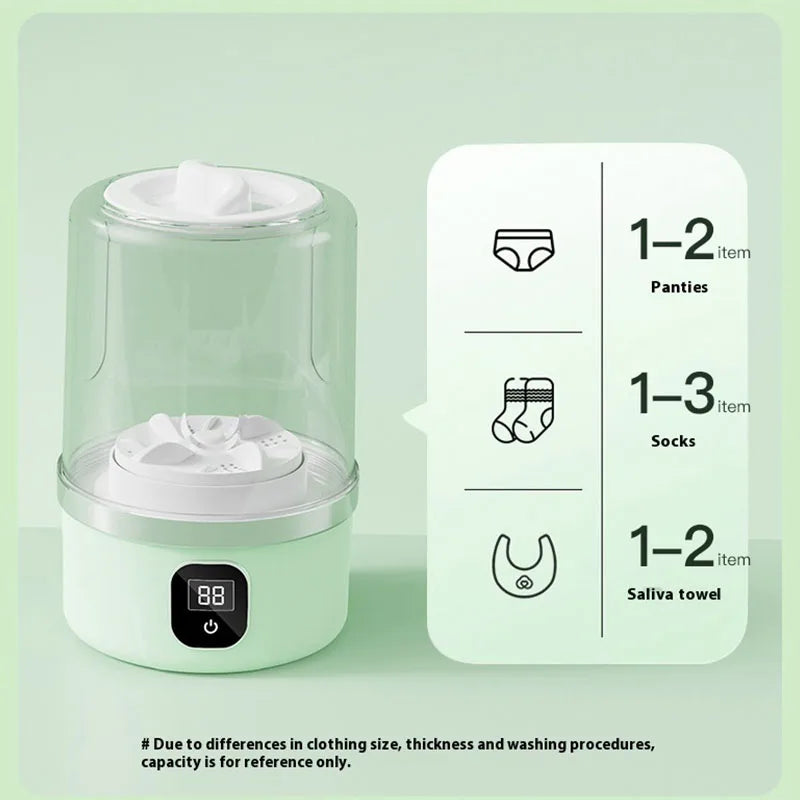 MINI MÁQUINA DE LAVAR PORTÁTIL