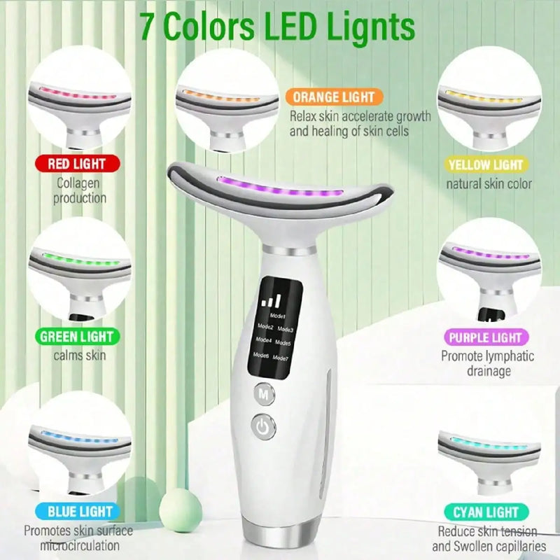 MASSAGEADOR FACIAL DE LED