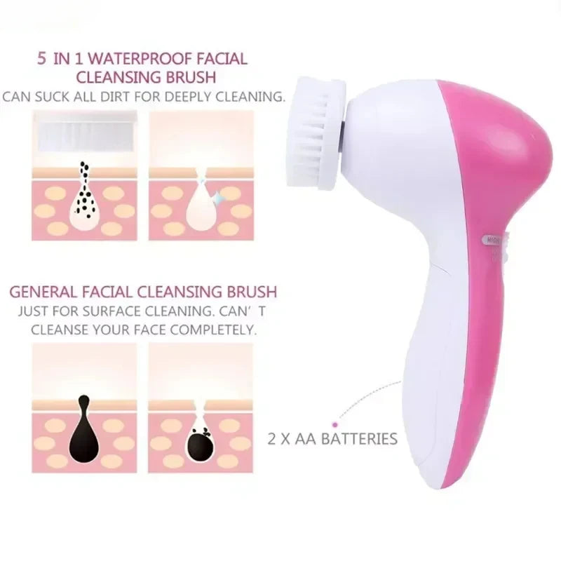LIMPADOR FACIAL 5 EM 1